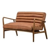 Gallery Datsun Brown 雙人座牛皮沙發