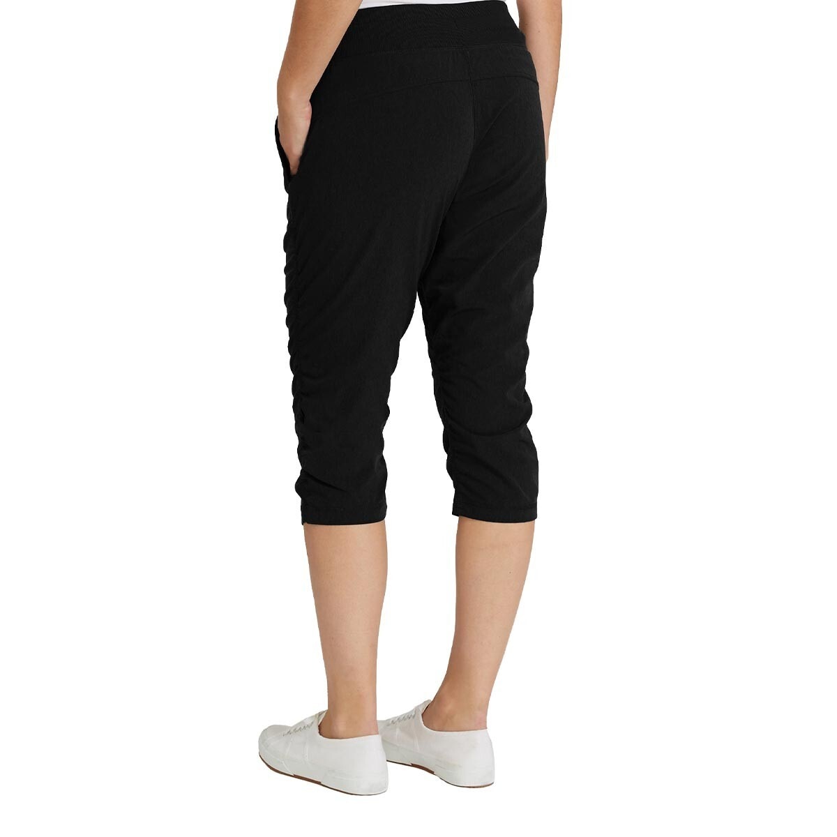 科克蘭 女運動七分褲 黑