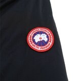 Canada Goose 男短版連帽羽絨外套 黑