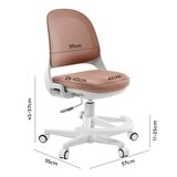 2M2 兒童成長升降椅 粉