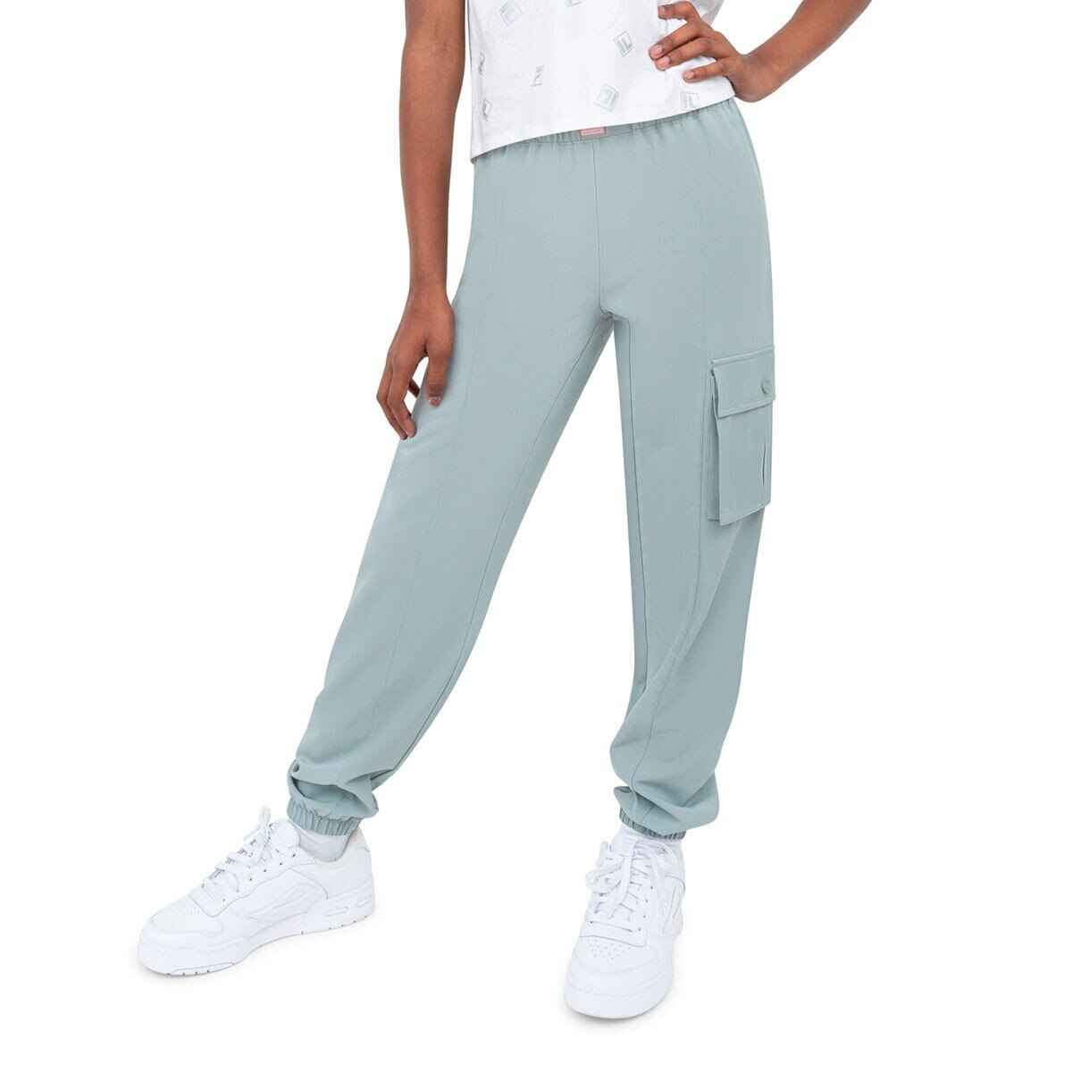 Fila 兒童長褲 綠 XS