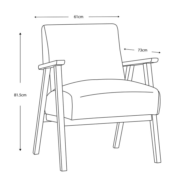 Gallery Neyland 牛皮單人椅