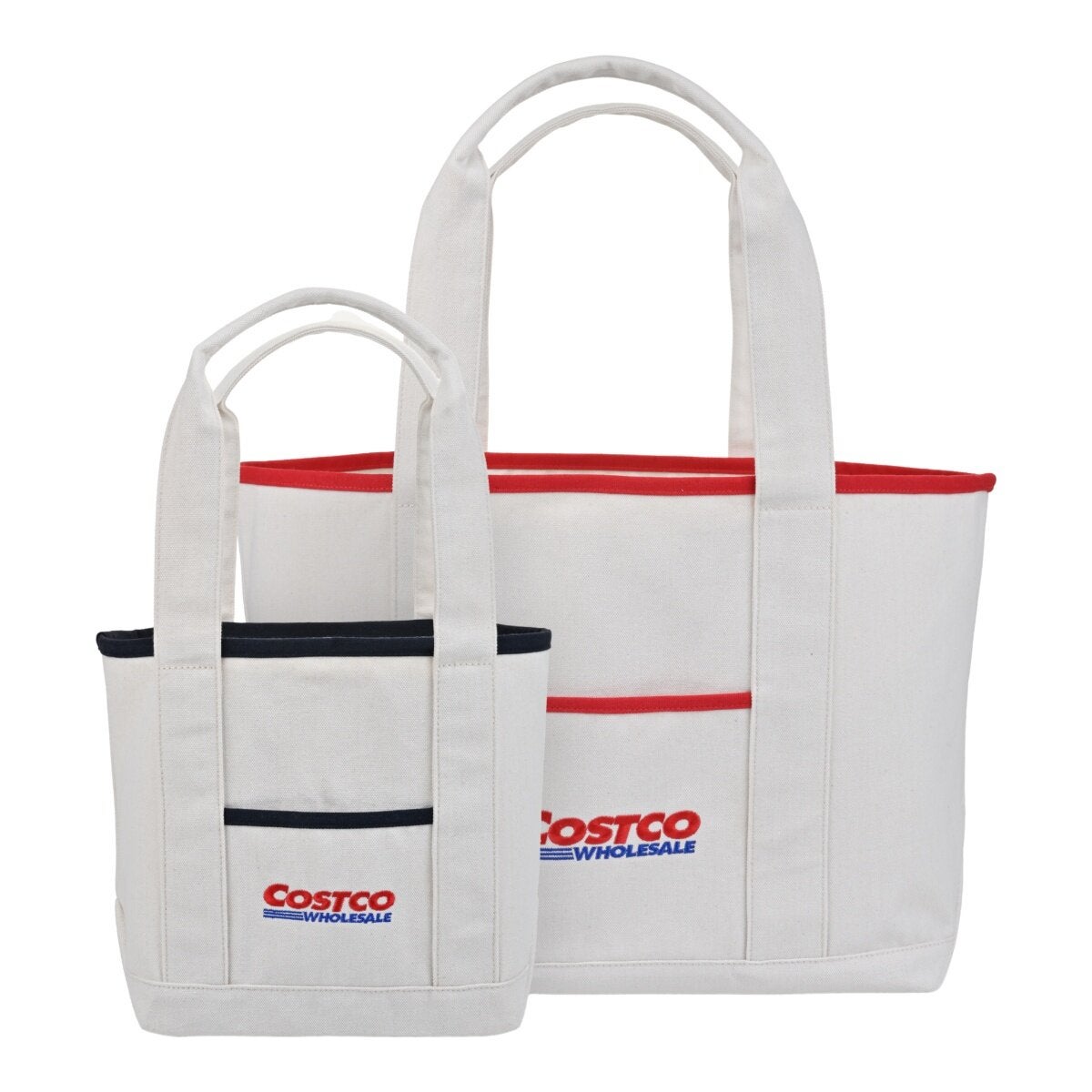 Costco 好市多帆布購物袋 2入組 Costco 好市多帆布購物袋 2入組