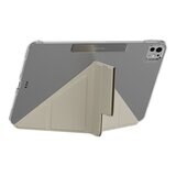 MAGEASY Facet 全方位支架透明背蓋保護套 2024 iPad Pro 11吋 星光白