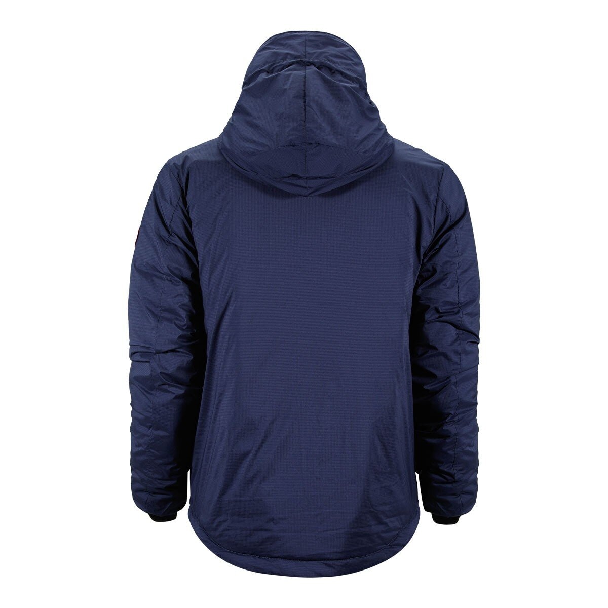 Canada Goose 男短版連帽羽絨外套 深藍