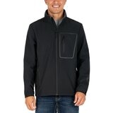 Gerry 男防風軟殼外套 黑