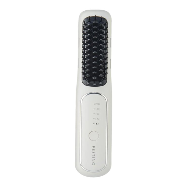 Festino 負離子電熱直髮梳 SMHB-049 白 Festino 負離子電熱直髮梳 SMHB-049 白