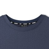 Skechers 男長袖毛圈布上衣 深藍