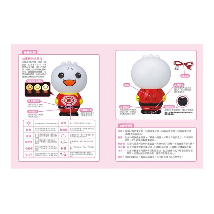 Food超人套組 (點讀圖鑑+故事機) Food超人套組 (點讀圖鑑+故事機)