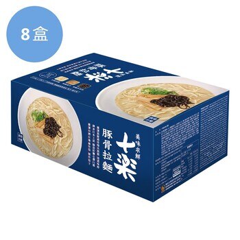 十樂 豚骨拉麵 210克 X 6入 X 8盒 十樂 豚骨拉麵 210克 X 6入 X 8盒