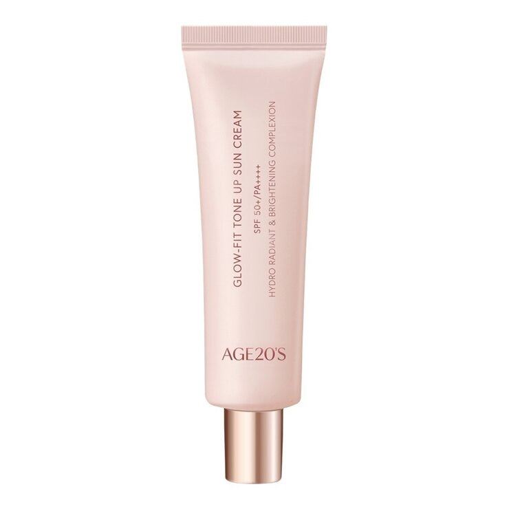 AGE20's 清透光潤色素顏霜 50毫升 X 2入 SPF50+/PA++++