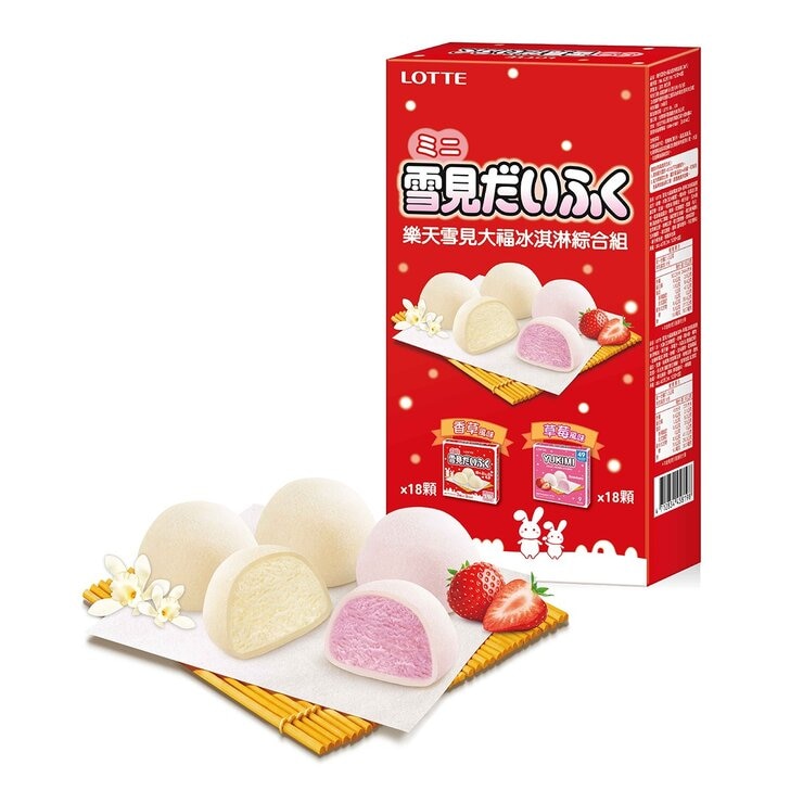 樂天 雪見大福冰淇淋綜合組 36入