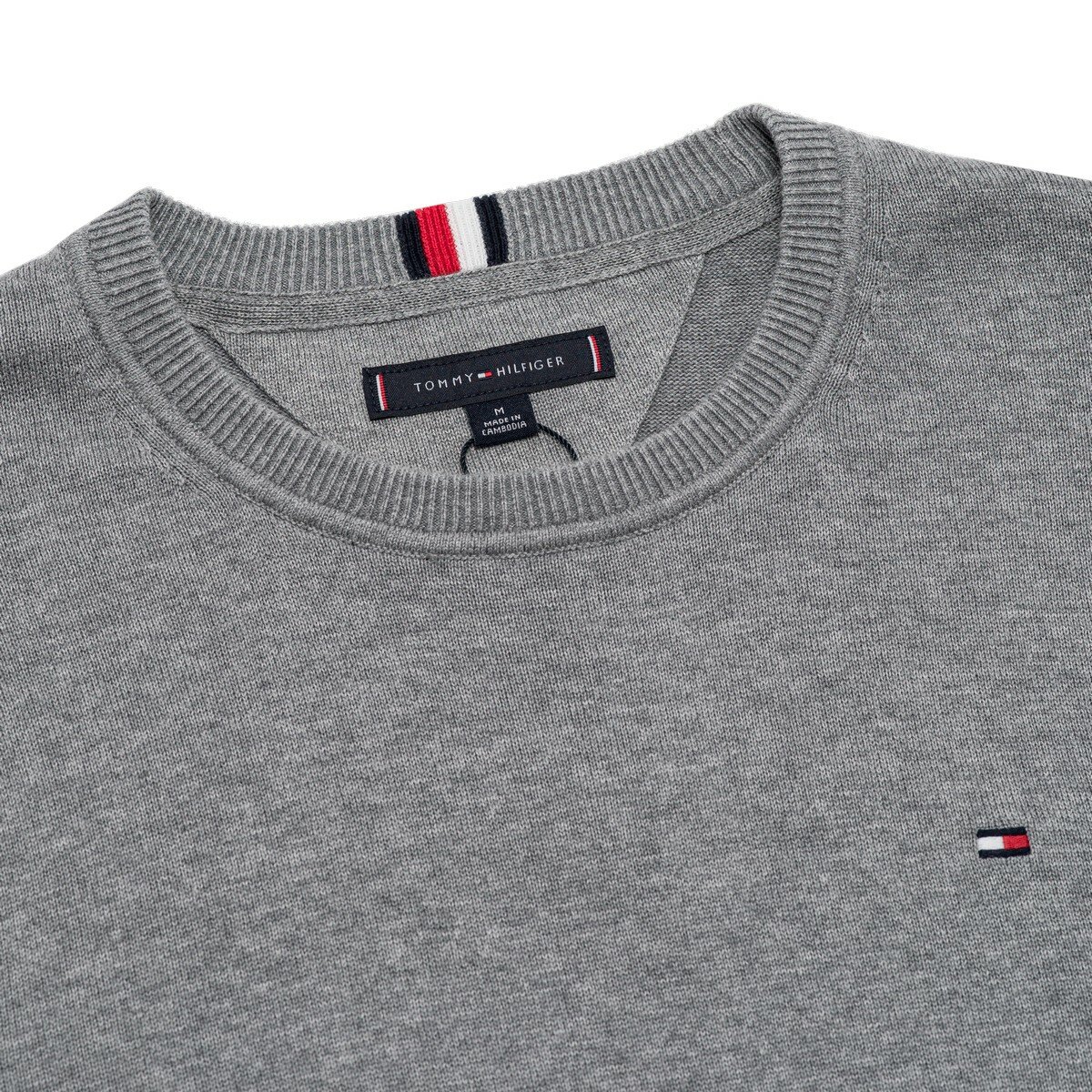 Tommy Hilfiger 男圓領毛衣 灰