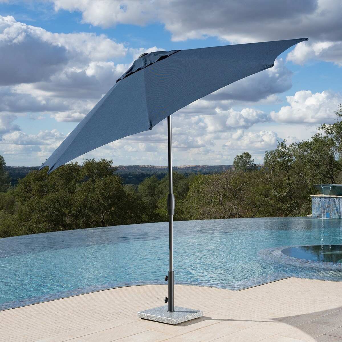 Sunvilla 10呎 戶外遮陽傘 藍色