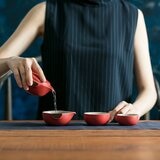 陸寶 喜從天降隨手泡 5件組 富貴紅