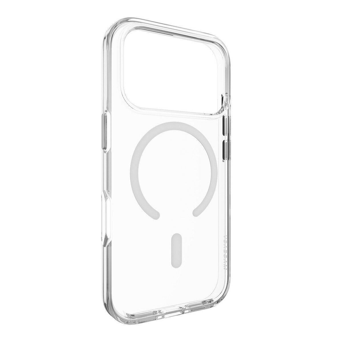 MAGEASY Bright M 不發黃軍規磁吸透明殼 iPhone 17 Pro(白磁圈) + 鏡頭保護貼Lenz鈦合金(迷霧鈦) + Vetro 9H 鋼化玻璃保護膜