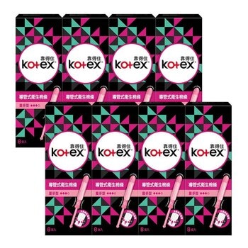 Kotex 靠得住導管式衛生棉條 量多型 64入