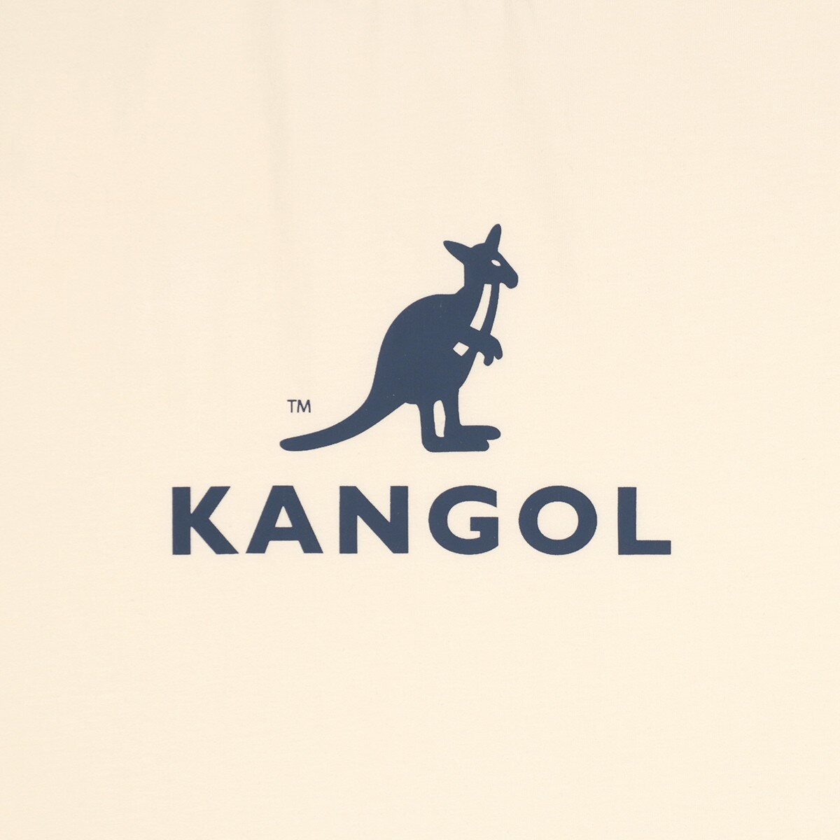 KANGOL 男短袖上衣 米白