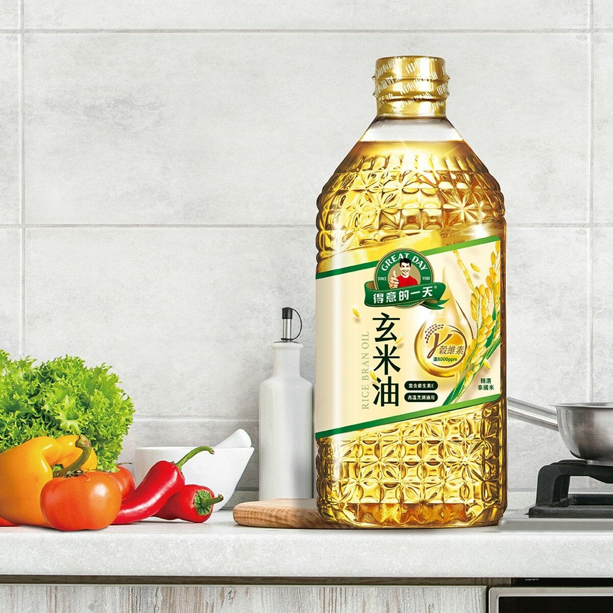 得意的一天 玄米油 2.4公升