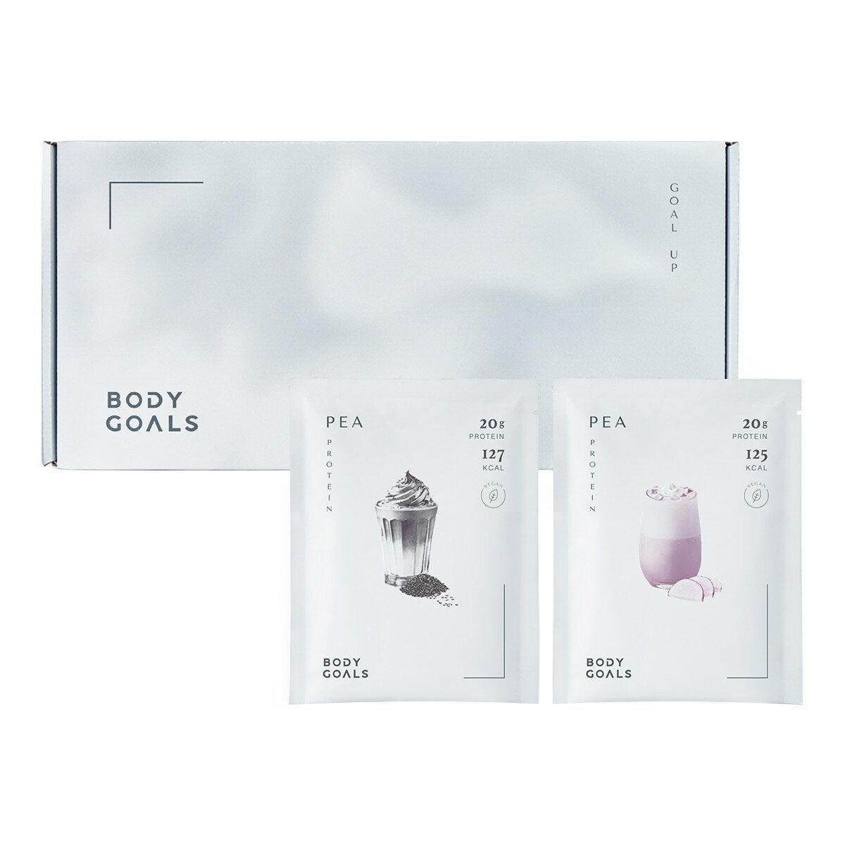 Body Goals 豌豆蛋白飲組合 31公克 X 60入 (芝麻歐蕾 / 濃郁歐蕾) Body Goals 豌豆蛋白飲組合 31公克 X 60入 (芝麻歐蕾 / 濃郁歐蕾)