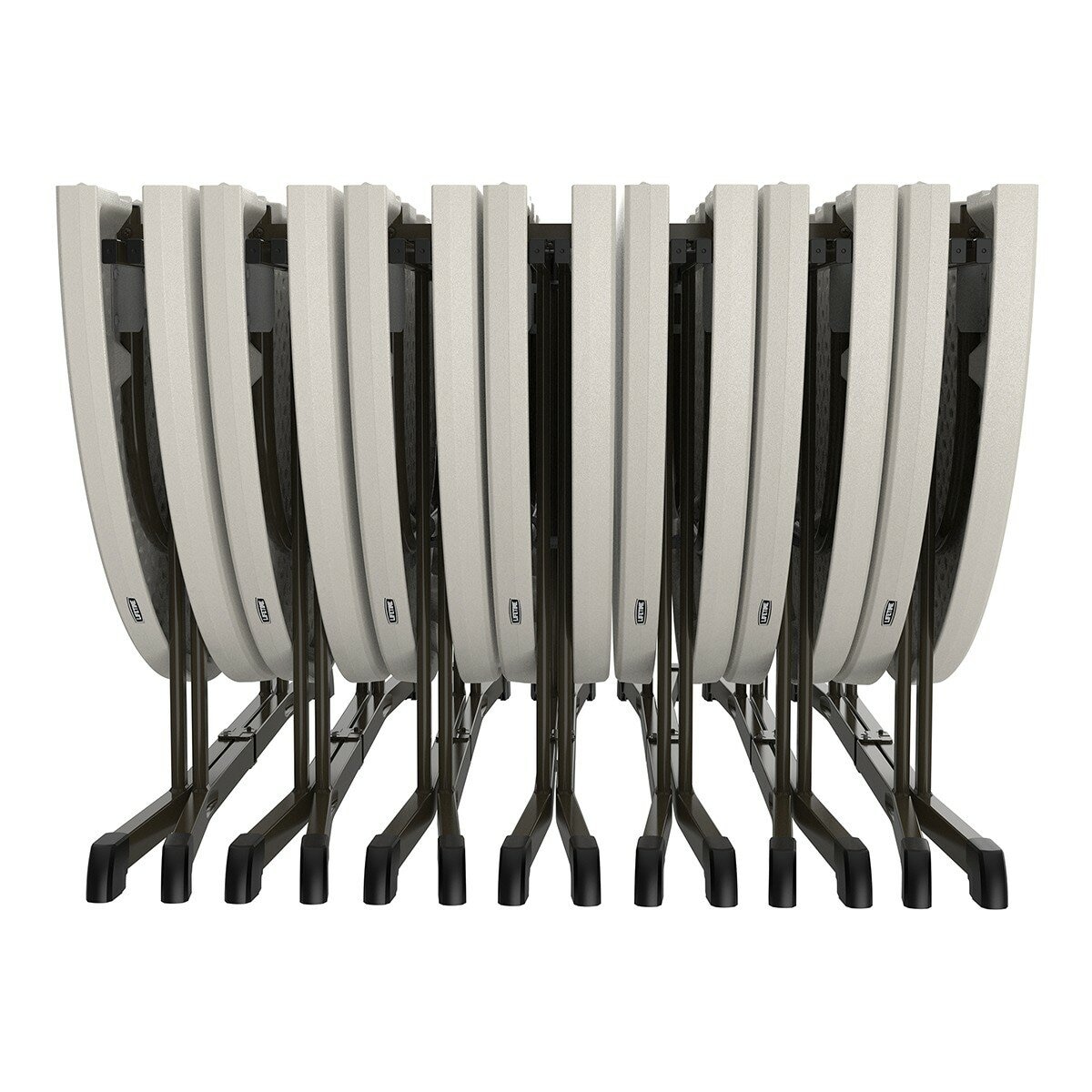 Lifetime 48吋 摺疊圓桌 7入