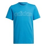 Adidas 兒童短袖上衣 藍