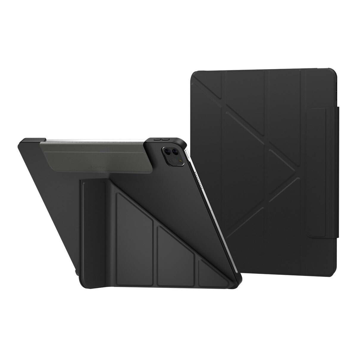 SwitchEasy Origami 全方位多角度支架保護套 iPad Air 13吋 M3 / M2 & iPad Pro 12.9吋 2022 M2 - 2018 黑色