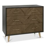 Bentley Designs Sienna 三層抽屜櫃