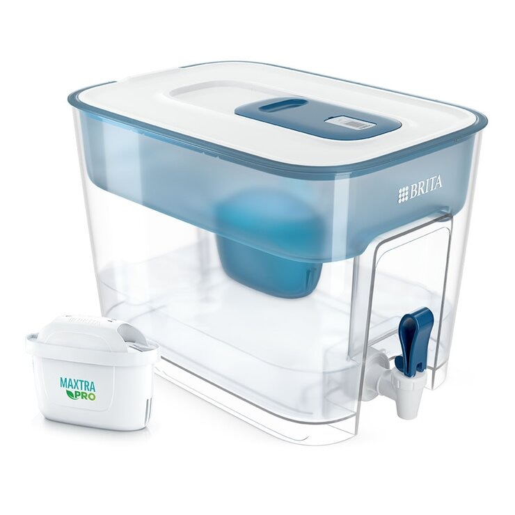 Brita Flow 桌上型濾水箱 8.2公升 附6入 Maxtra Pro 濾芯