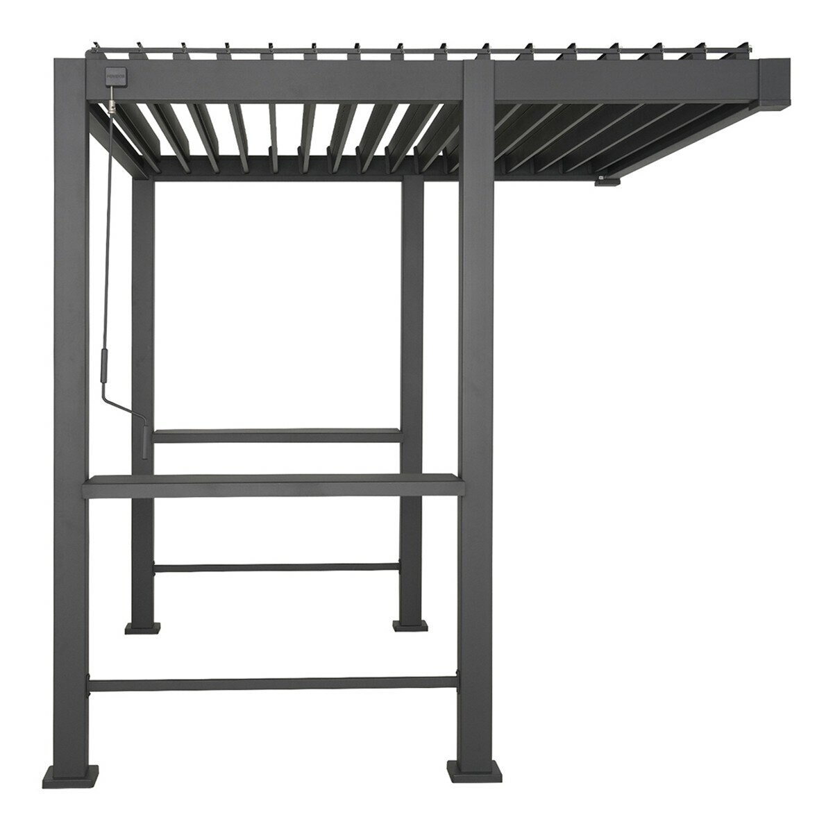 Mirador 111DA 8.8呎 X 8.2呎 戶外遮陽亭 深灰色 Mirador 111DA 8.8呎 X 8.2呎 戶外遮陽亭 深灰色