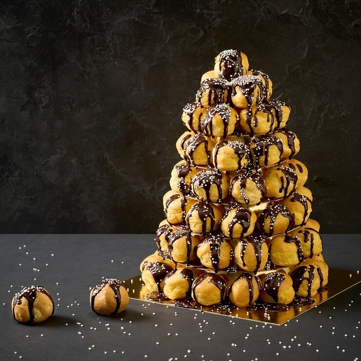 Van Diermen 冷凍迷你泡芙塔 890公克