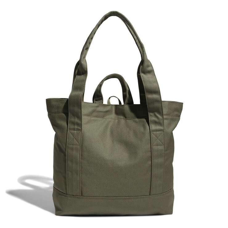 Adidas 帆布托特包 橄欖綠
