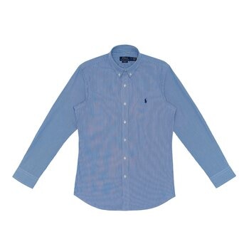 Polo Ralph Lauren 男長袖襯衫 條紋 S