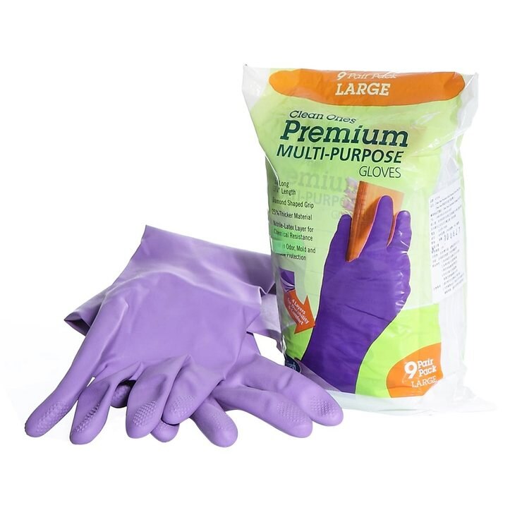 CLEAN ONES特級橡膠手套9雙入 Costco 好市多線上購物