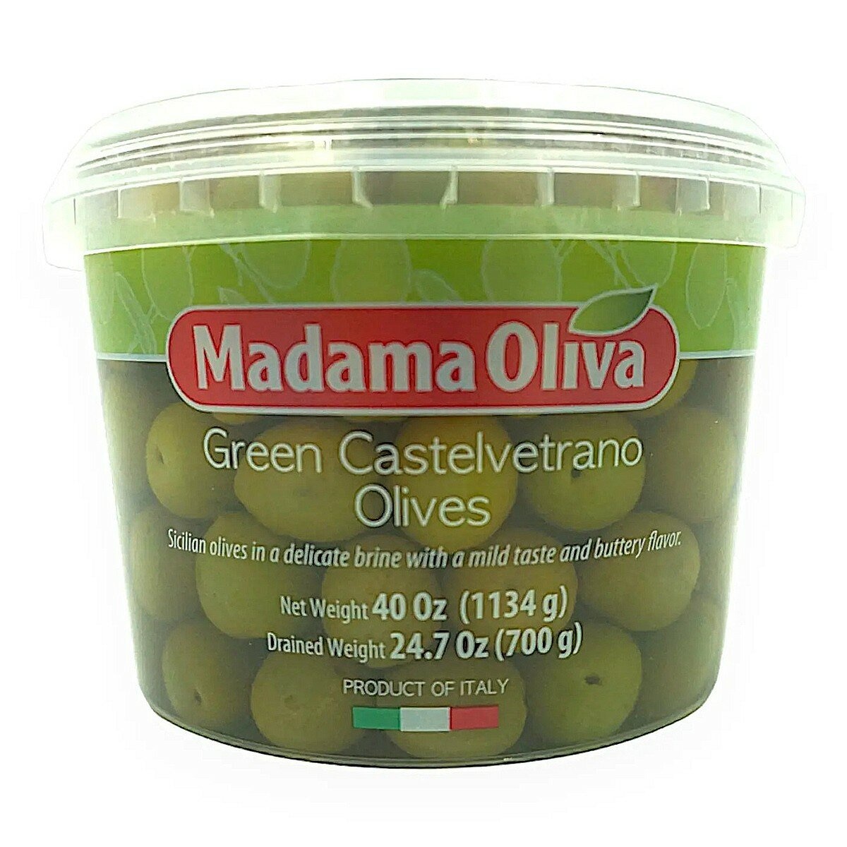 Madama Oliva 醃漬綠橄欖 700公克