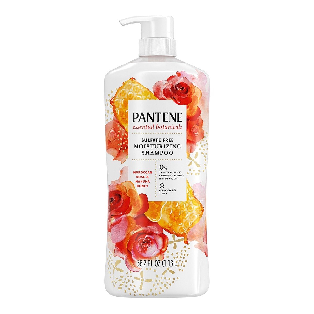 Pantene 植萃玫瑰蜂蜜洗髮精 1130毫升