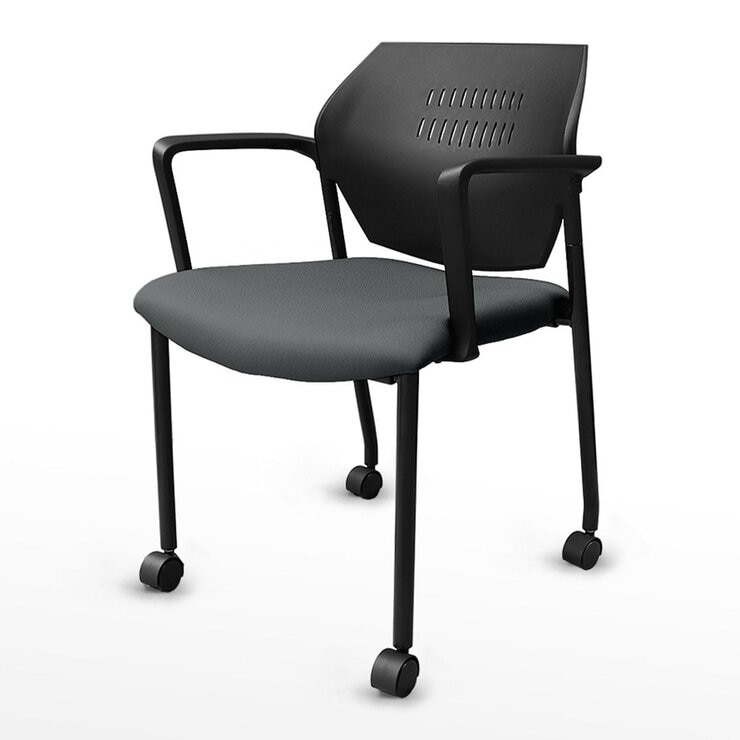 Musical Chairs Impressa 輪型扶手訪客椅