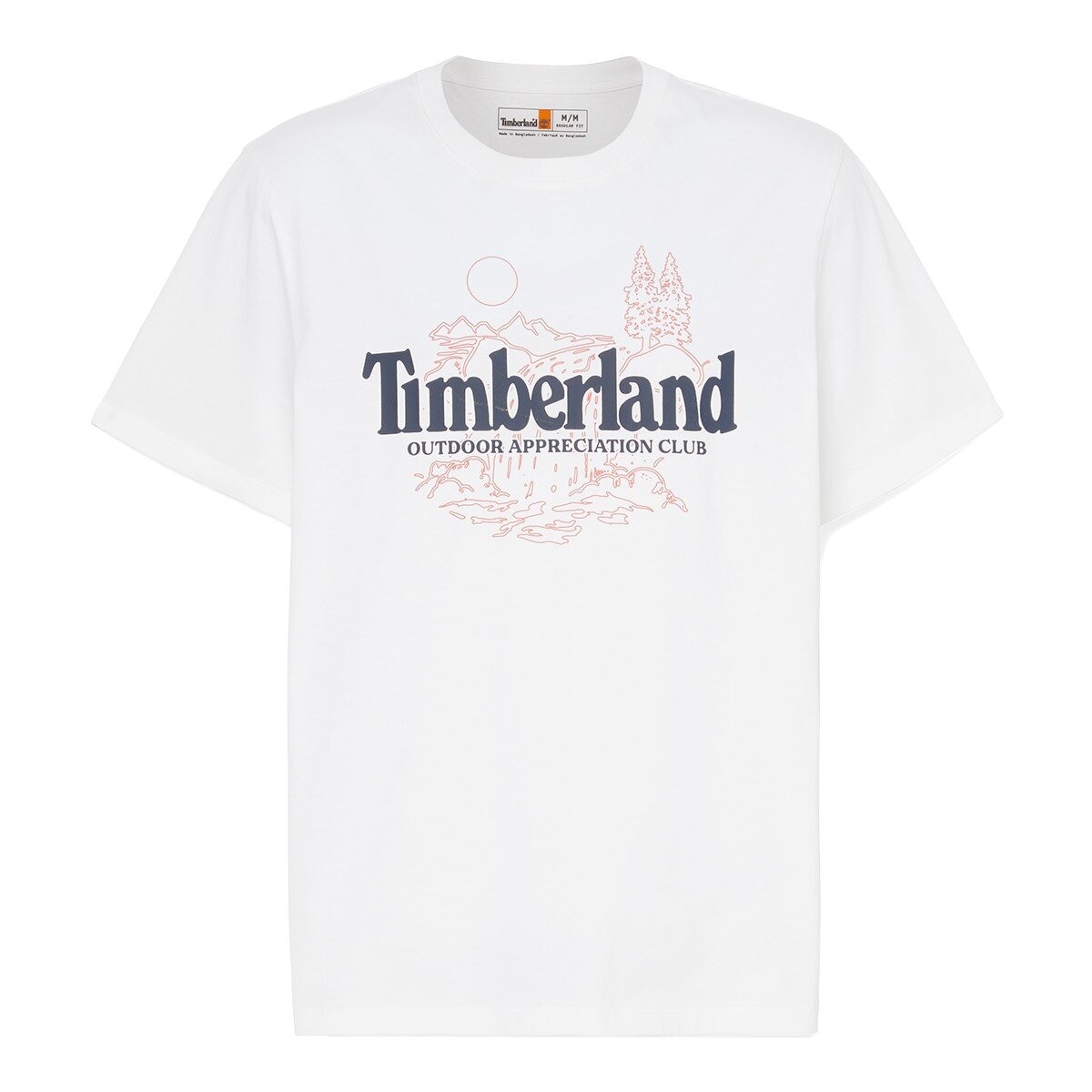 Timberland 男短袖上衣 白色 S