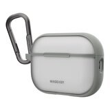 MAGEASY Roam 城市漫遊耳機保護殼 AirPods 1 & 2 霧透灰