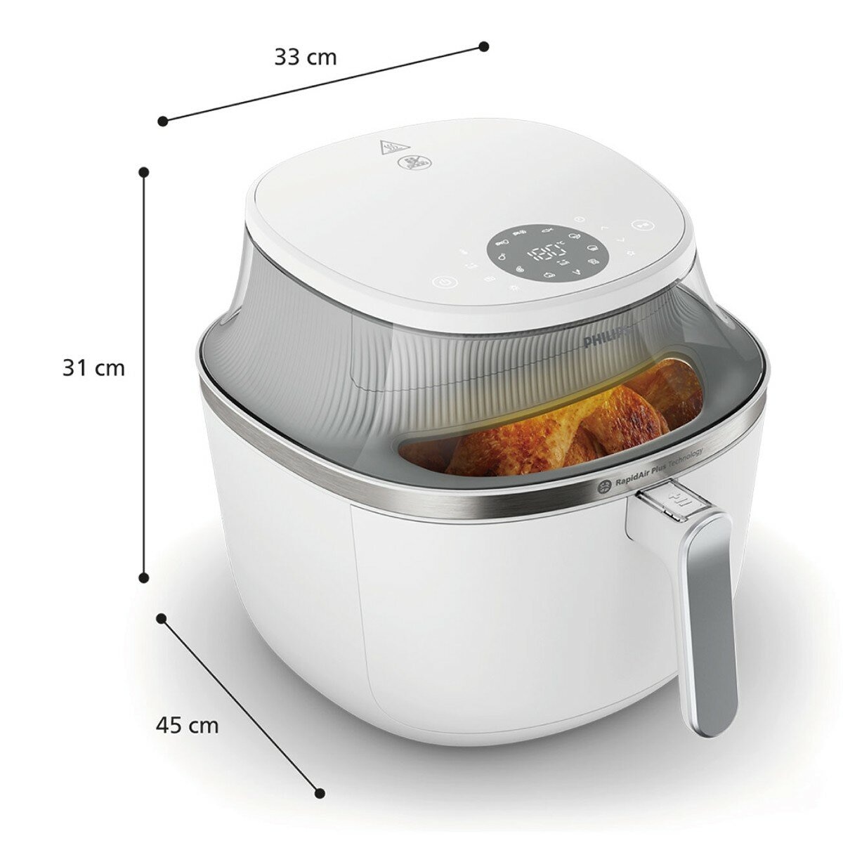 飛利浦 透視海星氣炸鍋 NA341