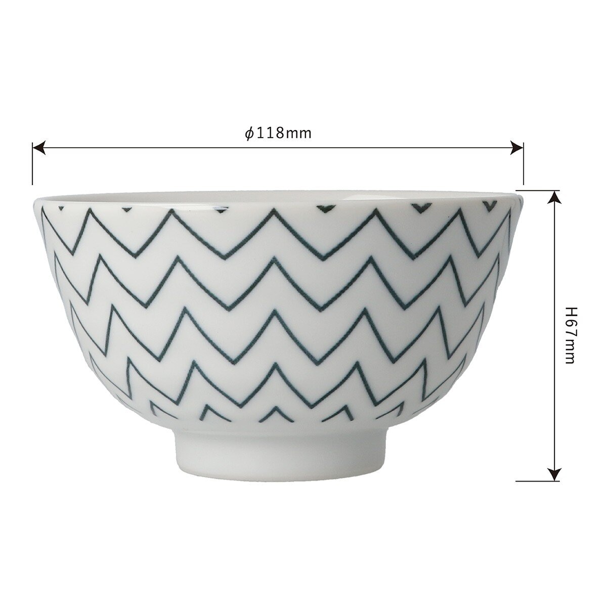 Minoyaki 日本製美濃燒飯碗 8件組 幾何 Minoyaki 日本製美濃燒飯碗 8件組 幾何