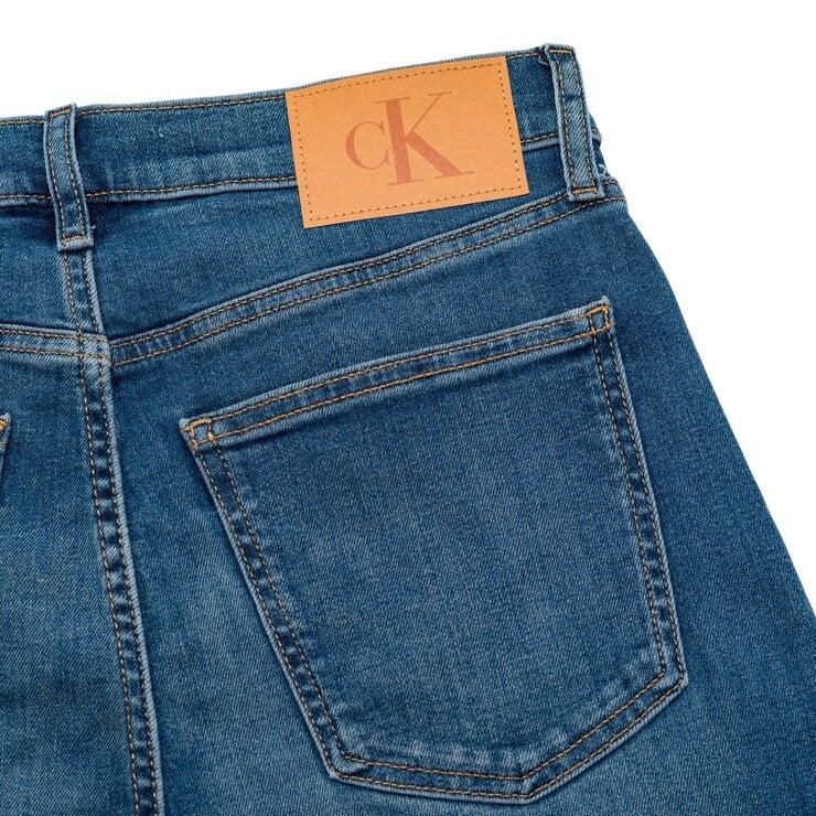 Calvin Klein Jeans 男修身直筒牛仔褲 藍