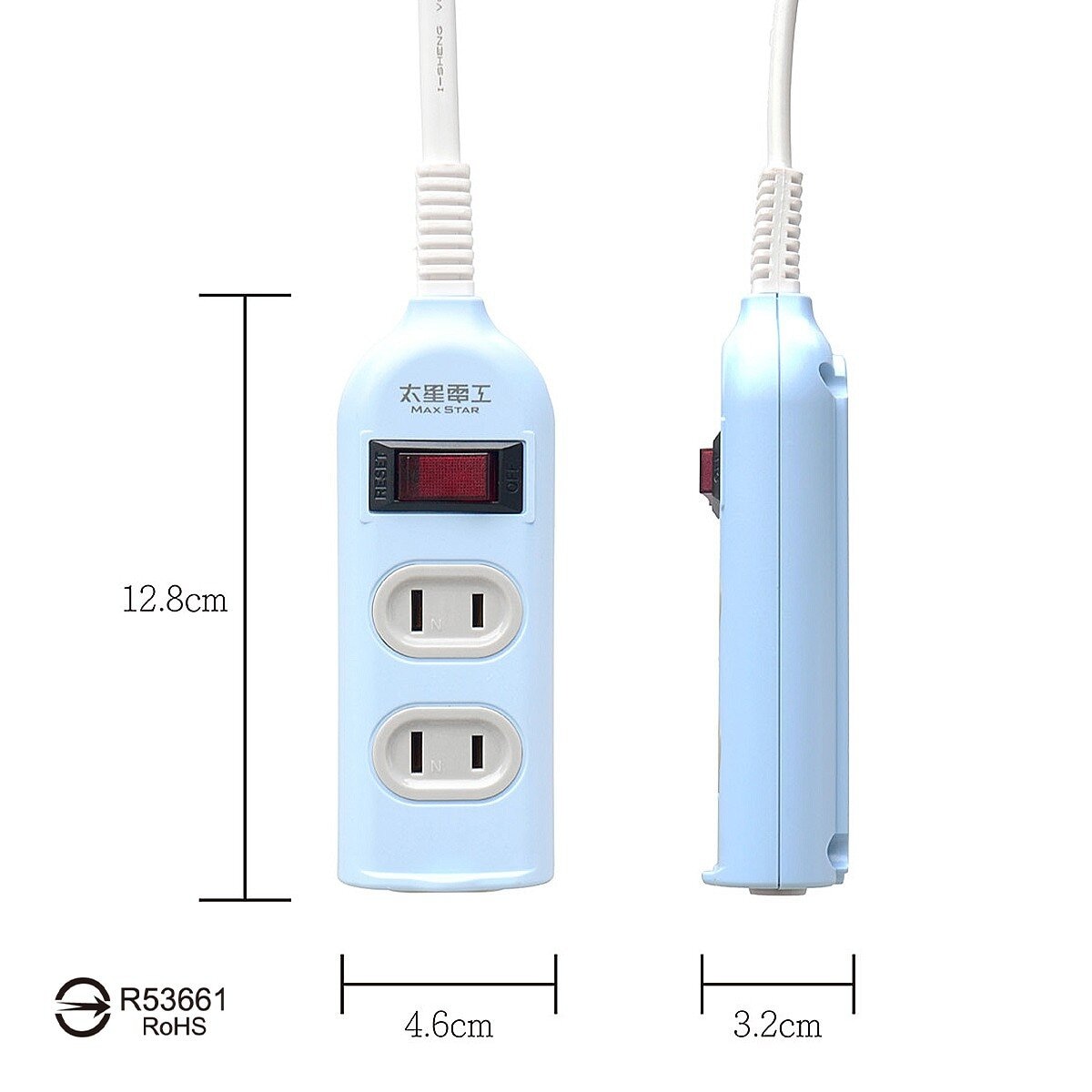 太星電工 一開三插延長線延長線 2P9尺 3入