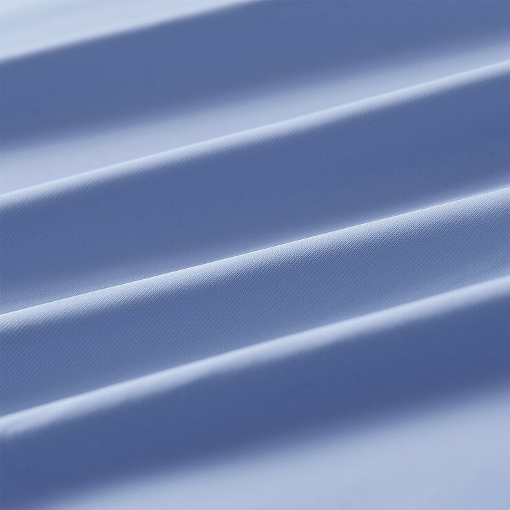 Don Home 涼感素色雙人加大床包枕套 3件組 182公分 X 190公分 藍灰