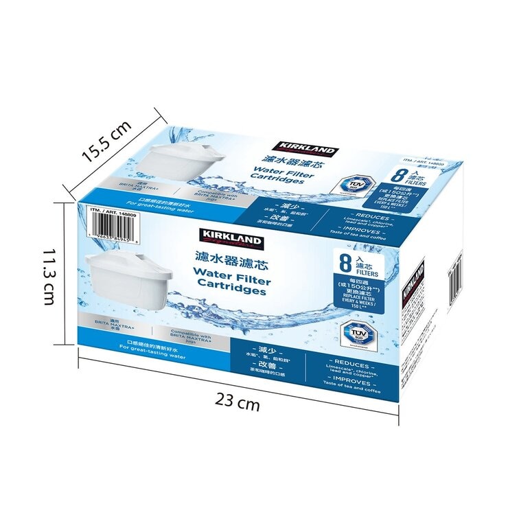 科克蘭 濾芯 8入組