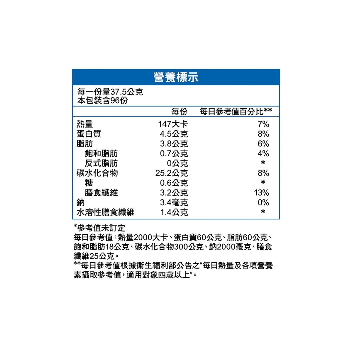 桂格 經典大燕麥片 3.6公斤