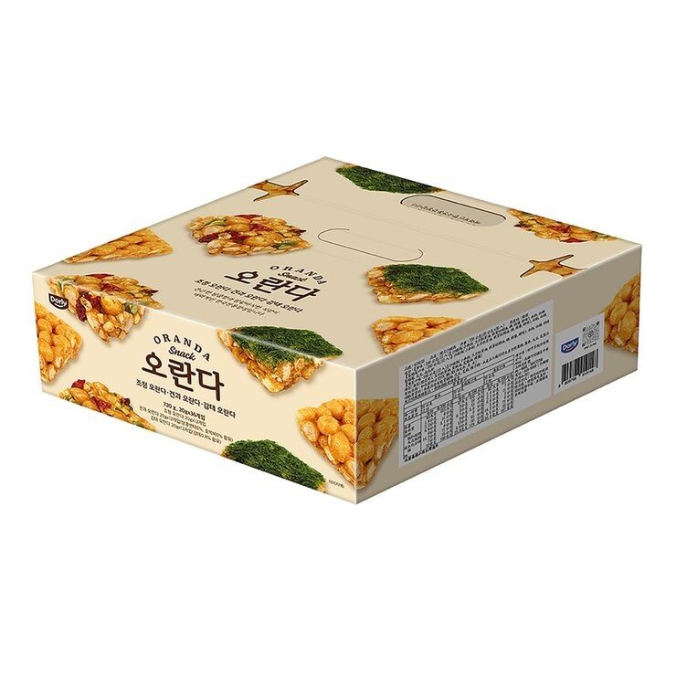 Dorly 韓式綜合口味沙琪瑪 20公克 X 36包