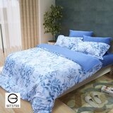 CASA 100%萊賽爾兩用被床包枕套六件組 初夏藍 雙人