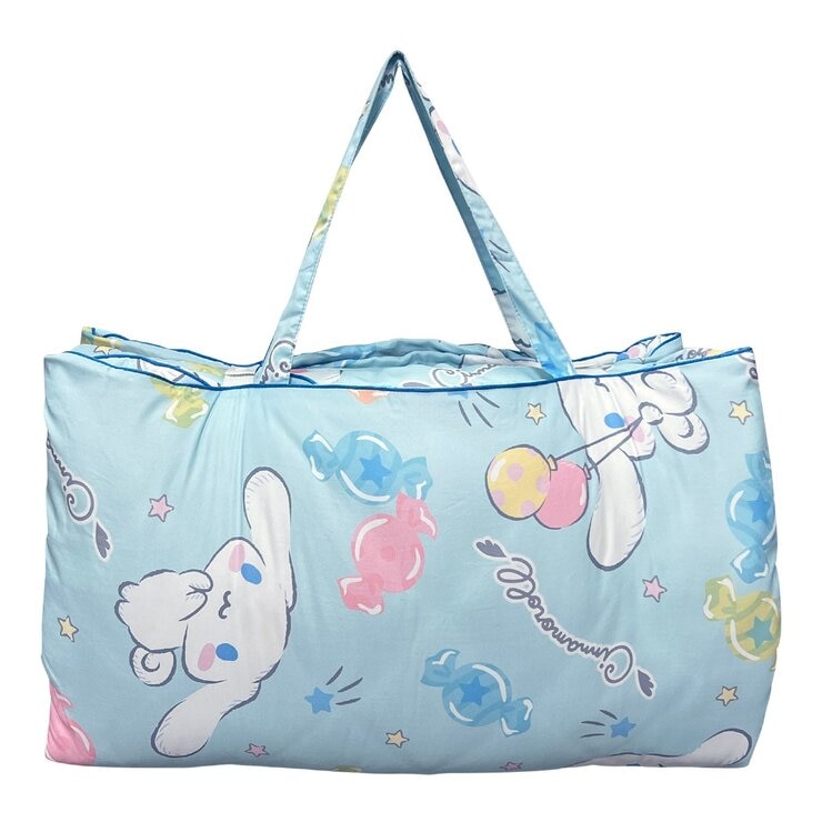 收納型卡通兒童睡袋 3件組 大耳狗 糖果新樂園