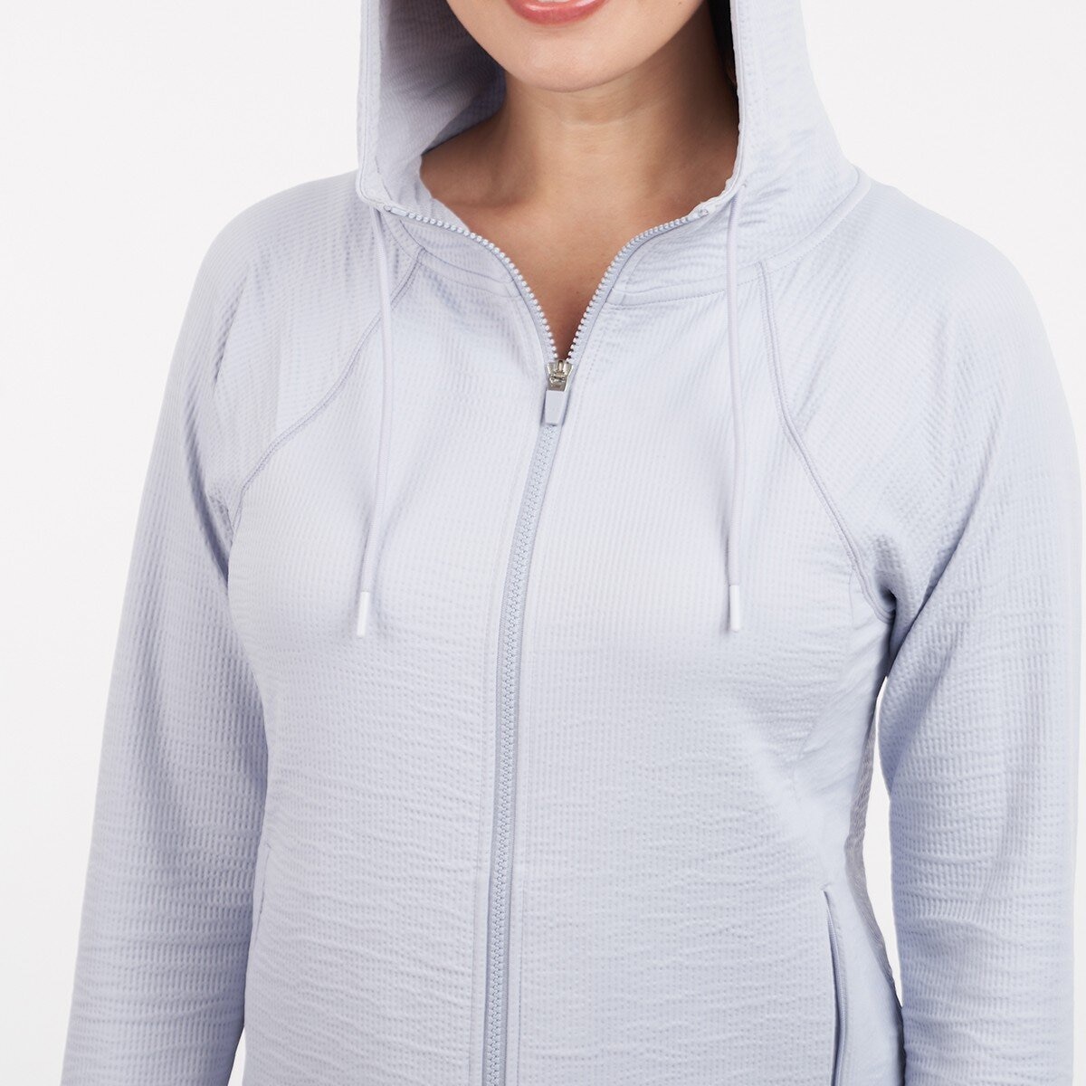 科克蘭 女連帽外套 藍